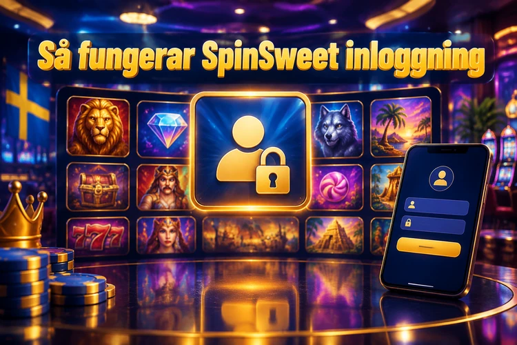 Så fungerar SpinSweet inloggning